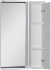 Зеркало-шкаф Aquanet Доминика 55 LED белый