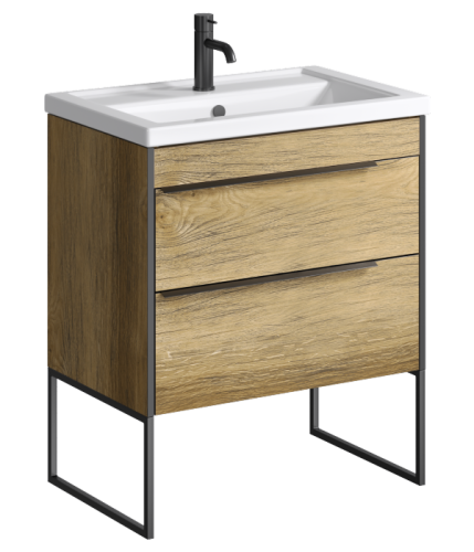 Напольная тумба 70 см Aqwella FRG0107DB+FRGN440