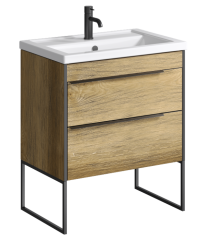 Напольная тумба 70 см Aqwella FRG0107DB+FRGN440