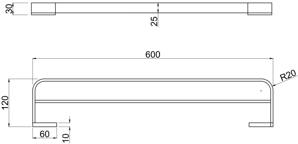 Держатель для полотенец Allen Brau Infinity 6.21013-00