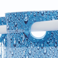 Штора для ванны Ridder Drops 200х180