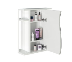 Зеркало-шкаф навесной без подсветки MIXLINE Классик-55 правый (525511)