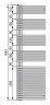 Полотенцесушитель Zehnder Forma Asym LFAR-170-050