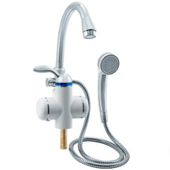 Кран-водонагреватель Unipump BEF-001-03 проточного типа, с душевой лейкой