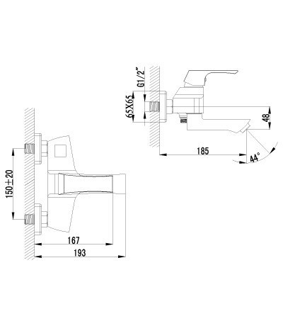 Смеситель Lemark Unit LM4514C