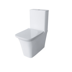 Унитаз Grossman Galaxy GR-4468S (620*345*800) напольный БЕЗОБОДКОВЫЙ с тонкой крышкой