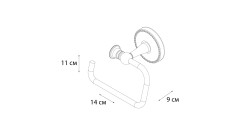 Держатель для запасного рулона Fixsen Adele, хром (FX-55010А)