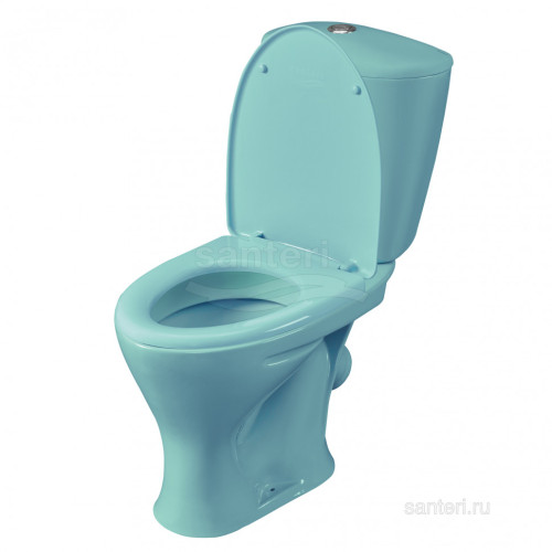 Унитаз-компакт Santeri Версия голубой 1.P401.5.S06.00B.F