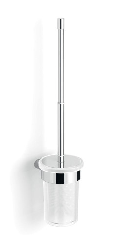 Gedy Azzorre, настенный стеклянный ёрш, цвет хром