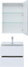 Мебель для ванной Aquanet Алвита New 60 2 ящика, белый матовый