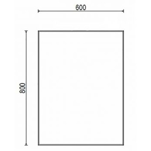 Зеркало Акватон Брук 60