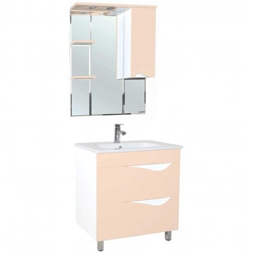 Зеркальный шкаф Bellezza Эйфория 80 с подсветкой