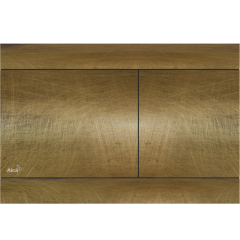 Кнопка смыва alcadrain Antic 24.7хх16.5 для инсталляции, пластик, цвет Бронза (FUNANTIC)