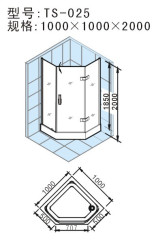 Душевой уголок Appollo TS-025