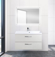 База под раковину подвесная BelBagno AURORA-900-2C-SO-BL