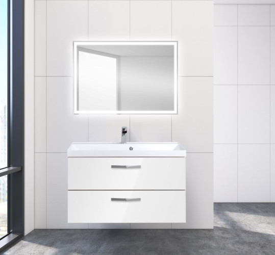 База под раковину подвесная BelBagno AURORA-900-2C-SO-BL