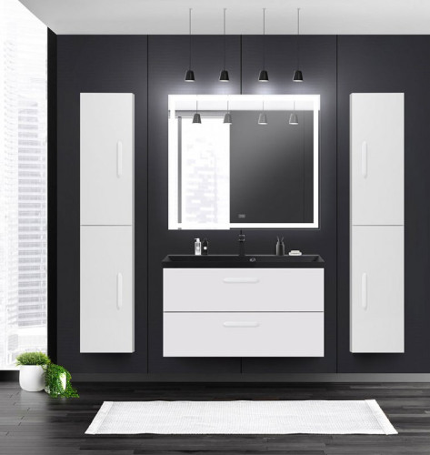 База под раковину подвесная BelBagno AURORA-900-2C-SO-BL
