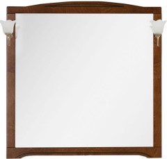 Зеркало Aquanet Луис 110 темный орех