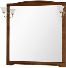 Зеркало Aquanet Луис 110 темный орех