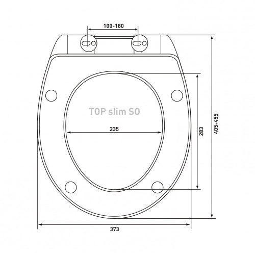 Сиденье BERGES TOP slim SO