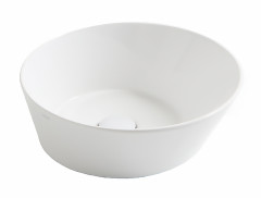Раковина чаша SIMAS WAVE круглая 420х420х165, цвет белый (WA01 bi*0)