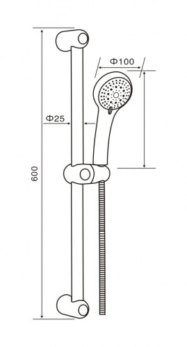 Душевой гарнитур Orange O-Shower OS021