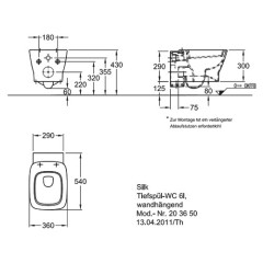 Унитаз Keramag Silk 203650000