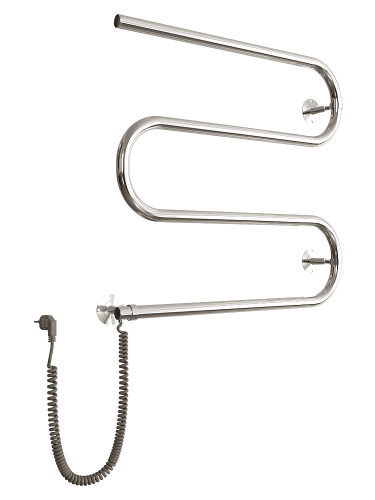 Полотенцесушитель электрический Двин HD M форма М-образная 60х60 цвет Хром (4627085362883)