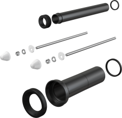 Kомплект Alcadrain принадлежностей к унитазу с удлиненными деталями для людей с ограниченными физ. возм. (M9000)