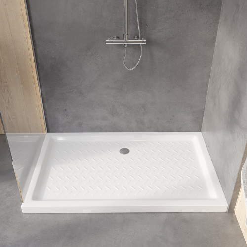 Душевой поддон прямоугольный керамический RGW CR (Глубина 35) арт. 19170372-01