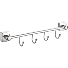 Крючок Fixsen Kvadro, Хром (FX-61305В-4)