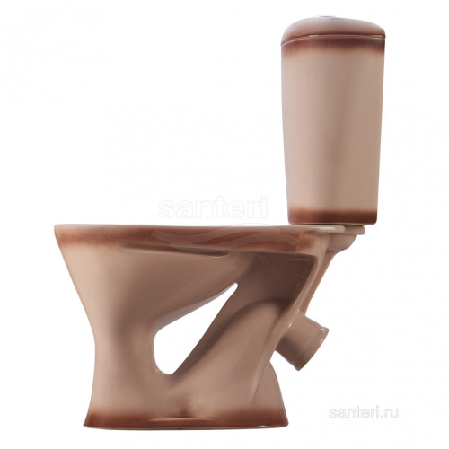 Унитаз-компакт Santeri Версия декор бежевый 1.P401.5.S07.00B.F