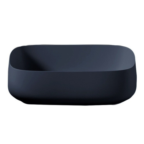 Раковина Artceram Cognac Quadro 560*410*155 отверстия для смесителя-отсутствуют Blue notte