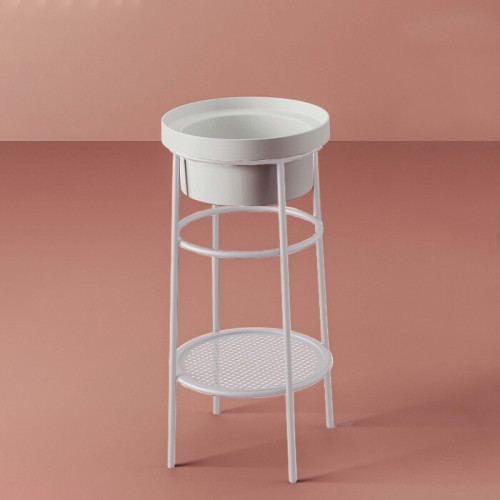 Консоль Artceram Fuori scala для круглой раковины 400 мм белый матовый