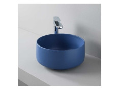 Раковина Artceram Cognac 350*350*160 отверстия для смесителя-отсутствуют Blue sapphire