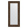 Зеркало настенное с гравировкой EVOFORM в багетной раме Византия бронза, 59х128 см, BY 4072