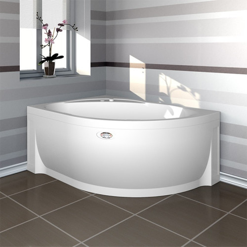 Акриловая ванна Radomir Wachter Мелани 140x95 форсунки Хром