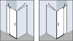 Душевая дверь Kermi Filia XP FX 1WL 10020VPK