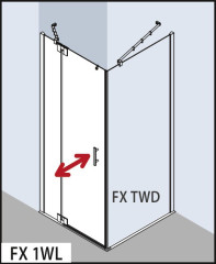 Душевая дверь Kermi Filia XP FX 1WL 10020VPK