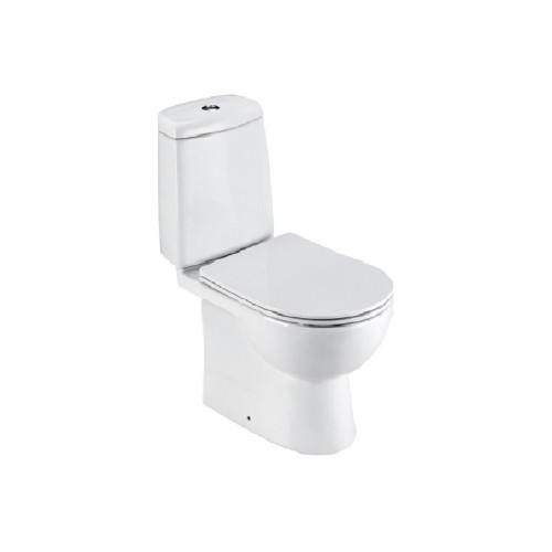 Унитаз-компакт "Остин" (станд, 2-реж., дюро, метал крепеж, softclose, тонкое)