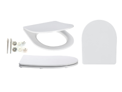 Унитаз-компакт &quot;Остин&quot; (станд, 2-реж., дюро, метал крепеж, softclose, тонкое)