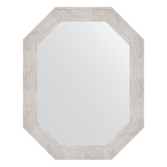 Зеркало настенное Polygon EVOFORM в багетной раме серебряный дождь, 57х72 см, BY 7086