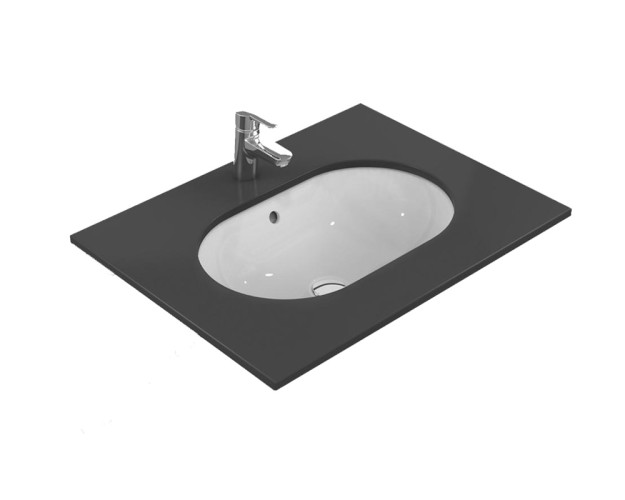 Раковина встраиваемая снизу Ideal Standard CONNECT 41х62х17.5, фаянс, цвет Белый (E505001)