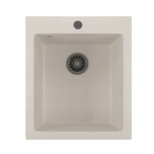 Мойка из искусственного мрамора MIXLINE ML-GM14 42x49,5 (525099)