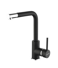 Смеситель для кухни Paulmark HONNER, Ho212018-418. Чёрный металлик, Paulmark