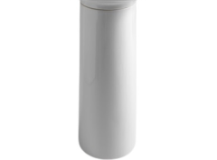 White Ceramic Was, пъедестал 24x66,5h см для круглой раковины, цвет белый глянцевый