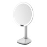 Зеркало настольное с увеличением 5х JAVA S-M8888W белый