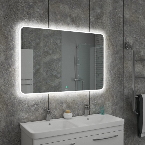 Зеркало OWL 1975 Skansen с LED подсветкой, 1200х800