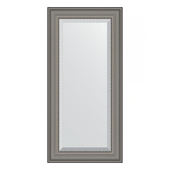 Зеркало настенное с фацетом EVOFORM в багетной раме хамелеон, 56х116 см, BY 1245