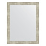 Зеркало настенное EVOFORM в багетной раме алюминий, 64х84 см, BY 3172
